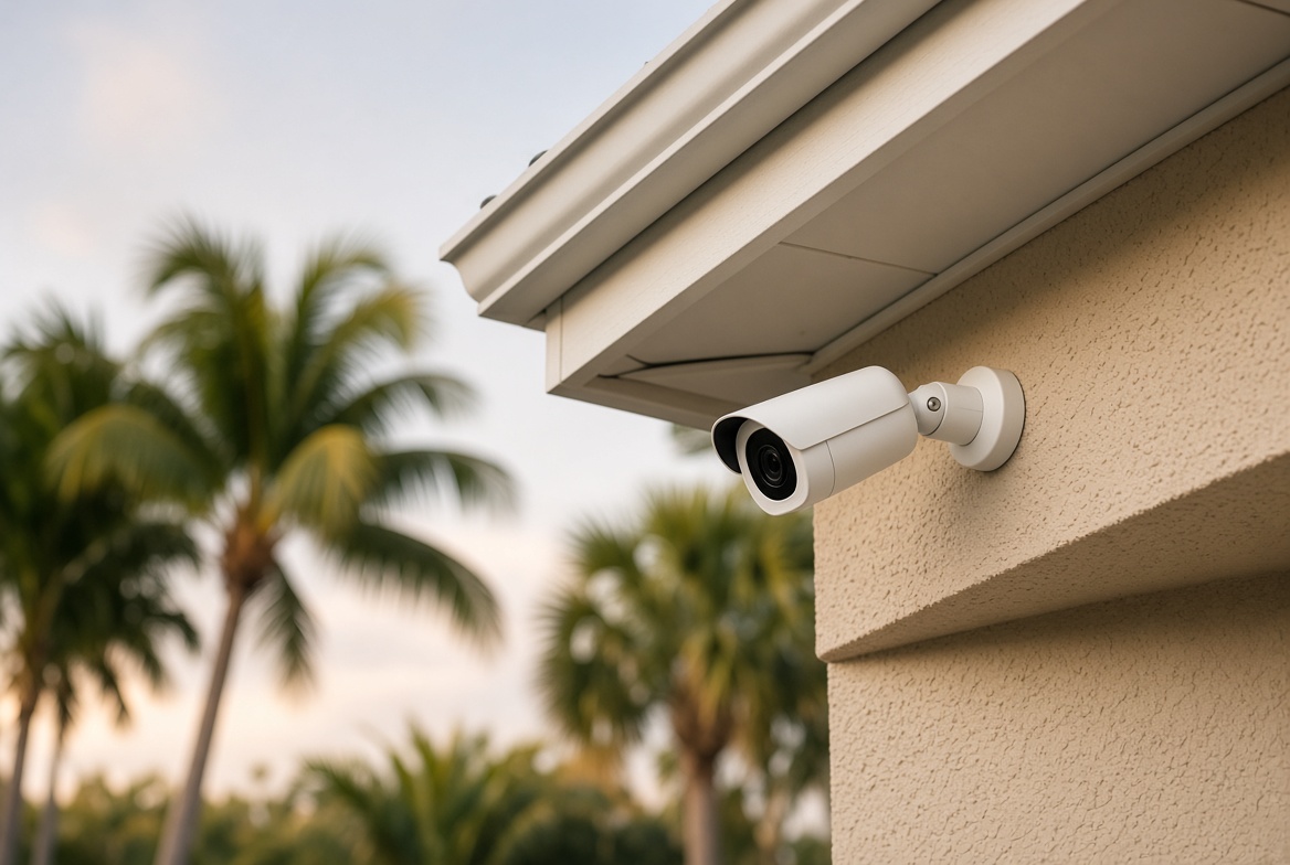 Mesh Wi-Fi point in a Florida home